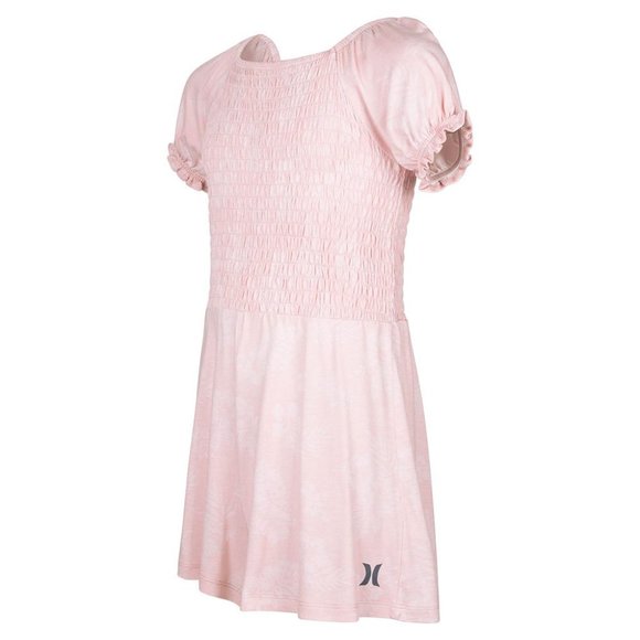 Hurley Pink Smocked Romper/NWT/Various - Picture 3 of 15